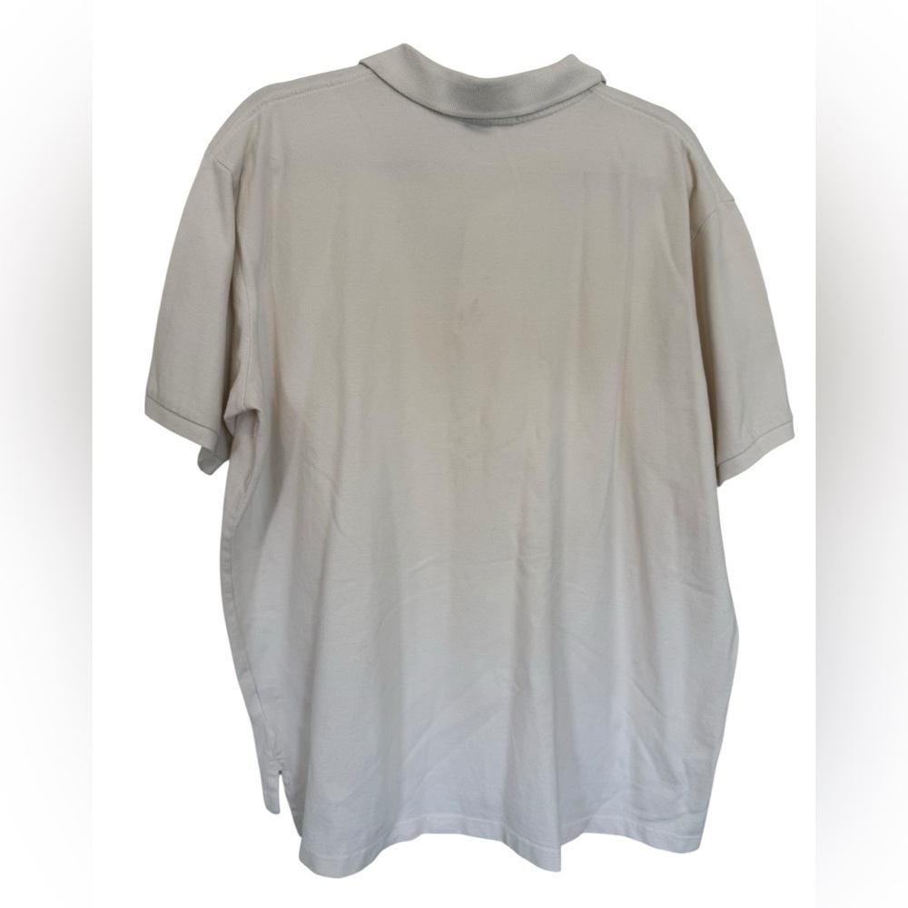 Ralph Lauren Polo Club Mens White Polo Size X-Large 100% Cotton - Picture 2 of 7
